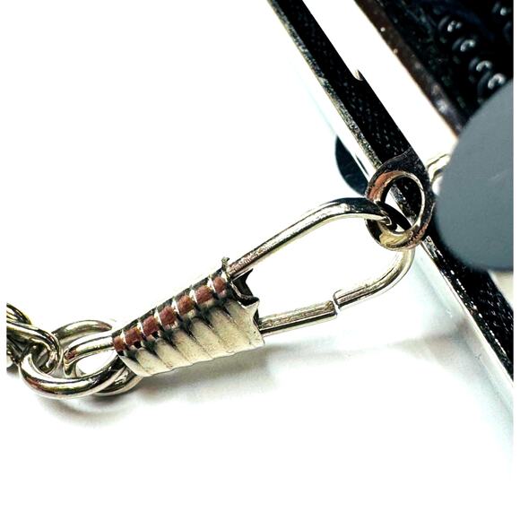 Vintage Clutch Large Beaded & Sequined Evening Bag - Hideable Metal Strap - Picture 5 of 8